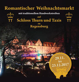 Romantischer Weihnachtsmarkt auf Schloss Thurn & Taxis 2020 abgesagt