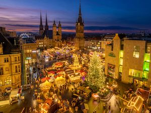 Weihnachtsmarkt in Halle 2016