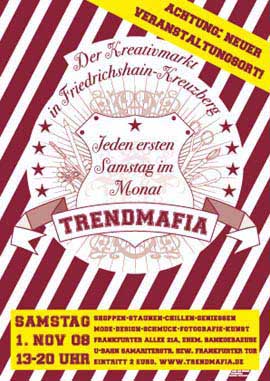 TrendMafia Kreativmarkt in Friedrichshain