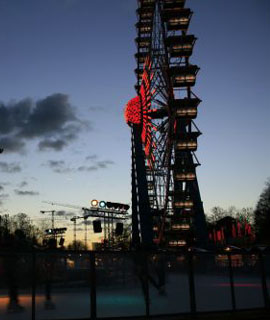Berliner Weihnachtszeit vor dem Roten Rathaus