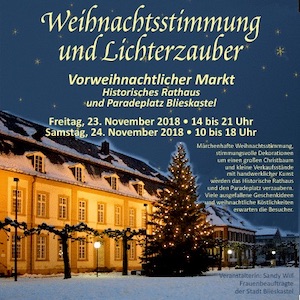 Vorweihnachtlicher Markt in Blieskastel