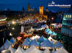 Cologne Harbour Christmas Market at the Chocolate Museum