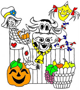 Erntedankfest auf dem Robustrinderhof in Freienhagen