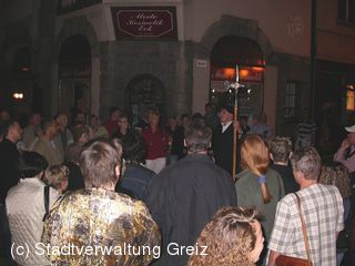 Rundgang mit dem Greizer Nachtwächter