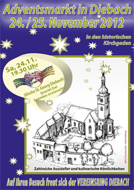 Adventsmarkt in Diebach 2019
