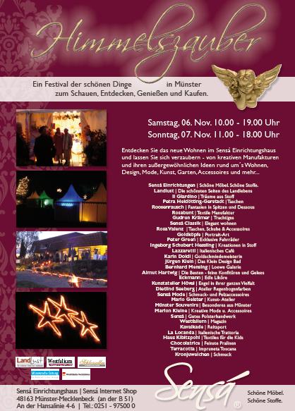 Himmelszauber-Ausstellung bei Sensá