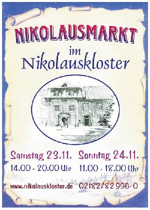 Nikolausmarkt im Nikolauskloster Nikolausmarkt im Nikolauskloster