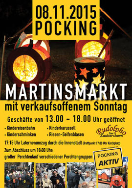 Martinsmarkt in Pocking Martinsmarkt in Pocking