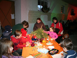 Leckereien im Lichterschein