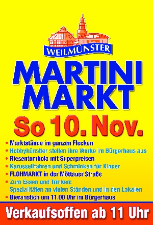 Martinimarkt Weilmünster